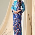 Bloom Kebaya Batik in Midnight Navy