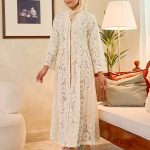 Elena Kebaya in Porcelain Ivory