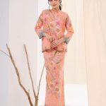 Serina Kurung in Brick Orange