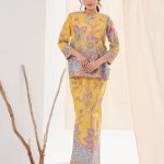 Serina Kurung in Pastel Yellow