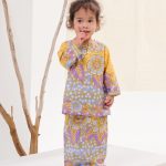 Serina Kurung Kids In Pastel Yellow