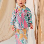 Adonia Kebaya Batik Kids in Periwinkle