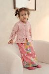 Elena Kebaya Kids in Heirloom Rose