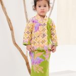 Adora Kebaya Kids in Matcha Strawberry