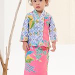 Adora Kebaya Kids in Strawberry Rose