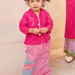 Elena Kebaya Kids in Royale Fuschia
