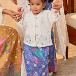 Elena Kebaya Kids in Ethereal White