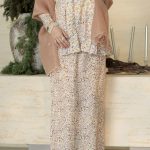Aurelia Kebaya Skirt in Ivory Bloom