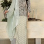 Adeline Kurung Skirt in Green Jade