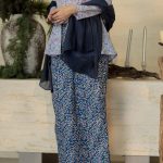 Aurelia Kebaya Skirt in Bluebell
