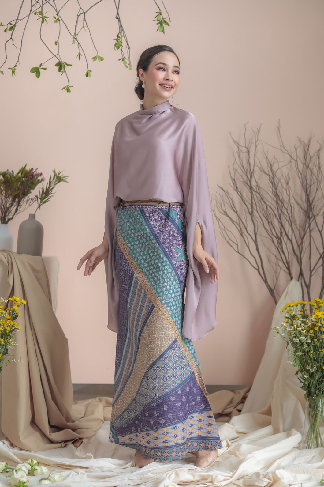 Caftan Anggun in Ais Kacang ( TOP ONLY)