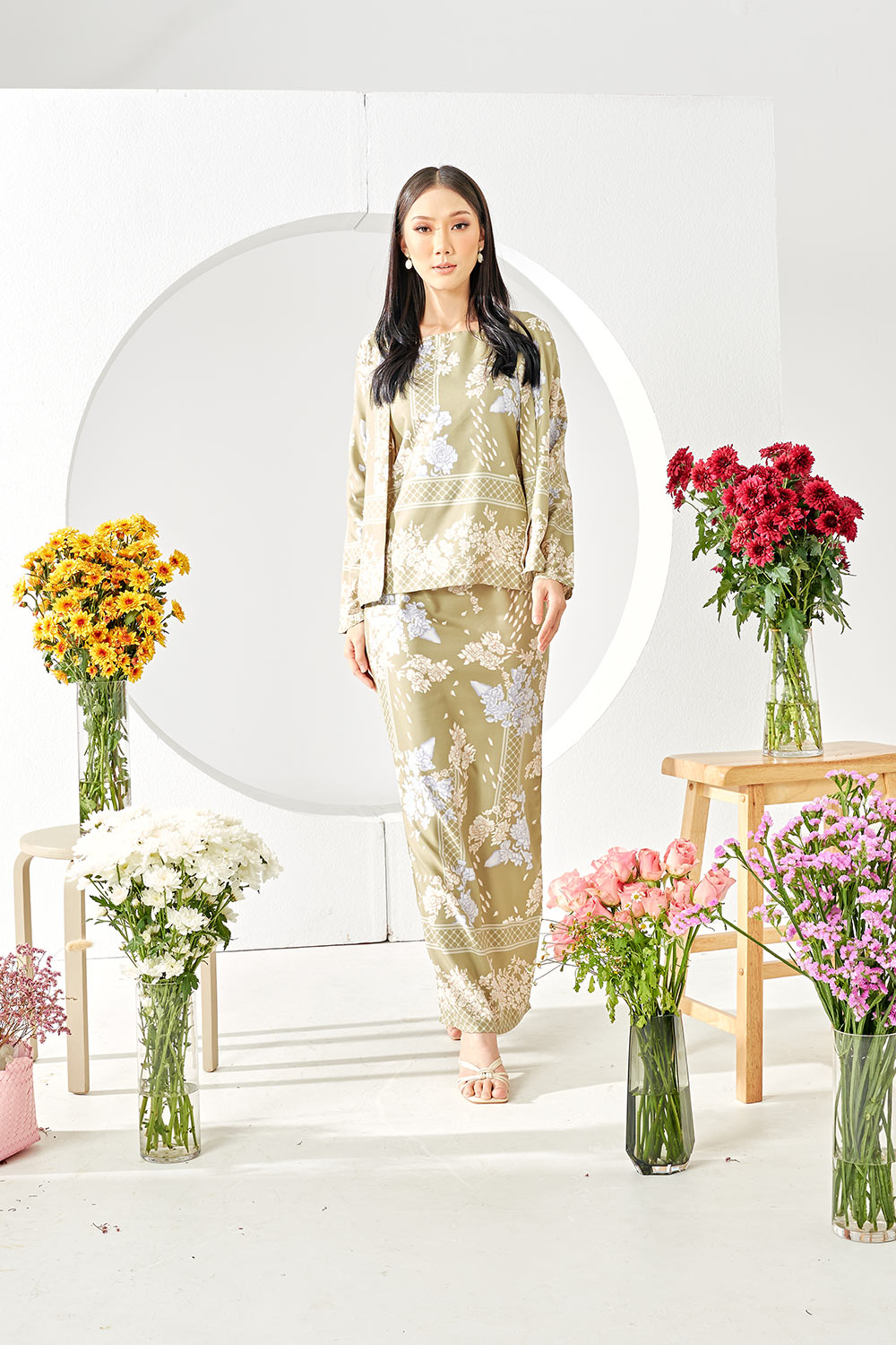 Mekar Kurung in Pistachios