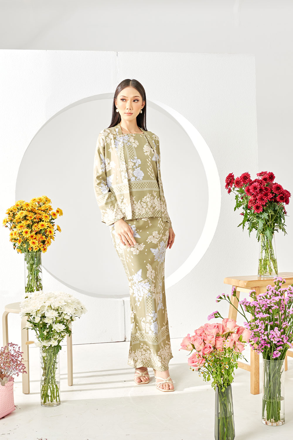 Mekar Kurung in Pistachios