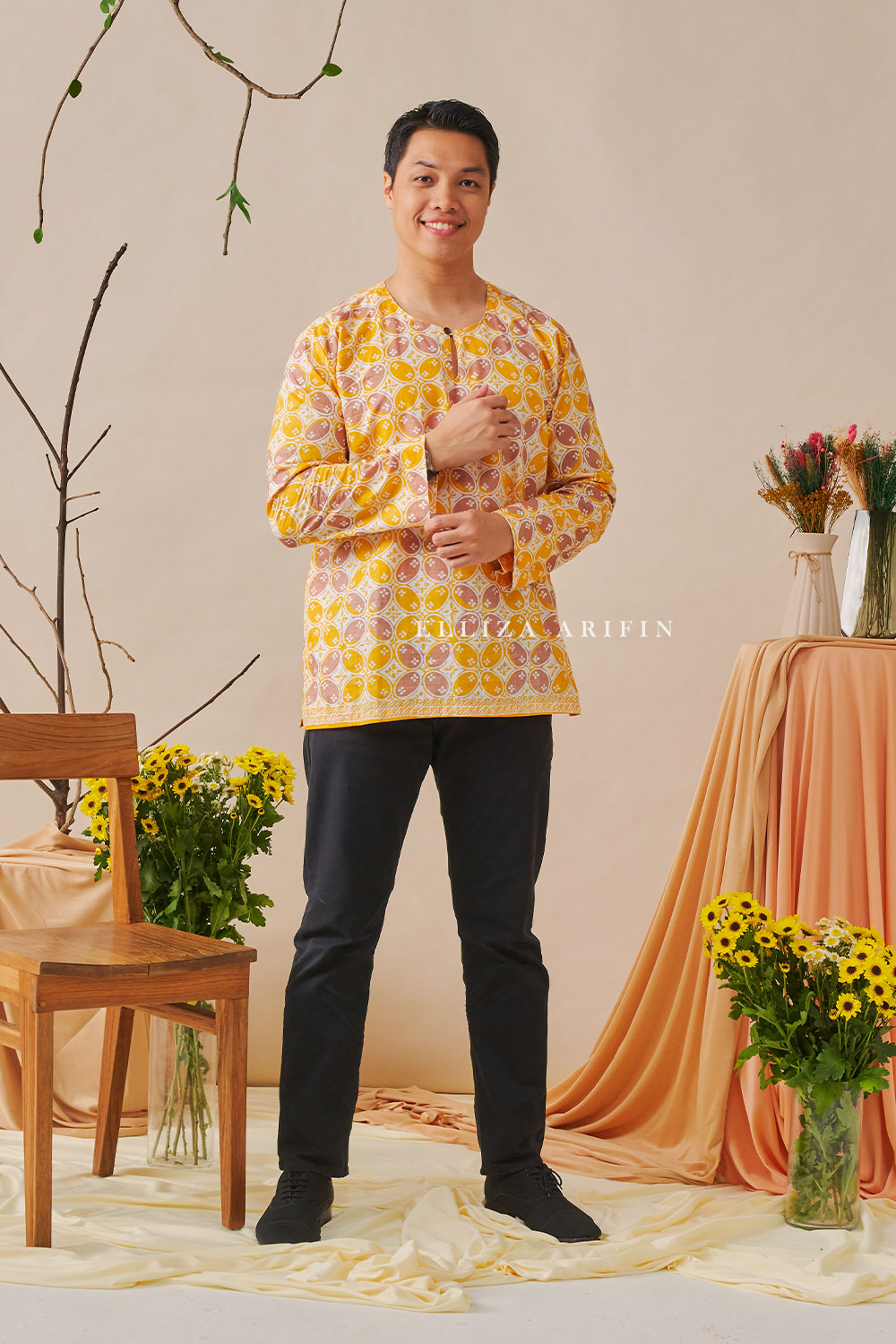Kurta Batik in Jagung Susu