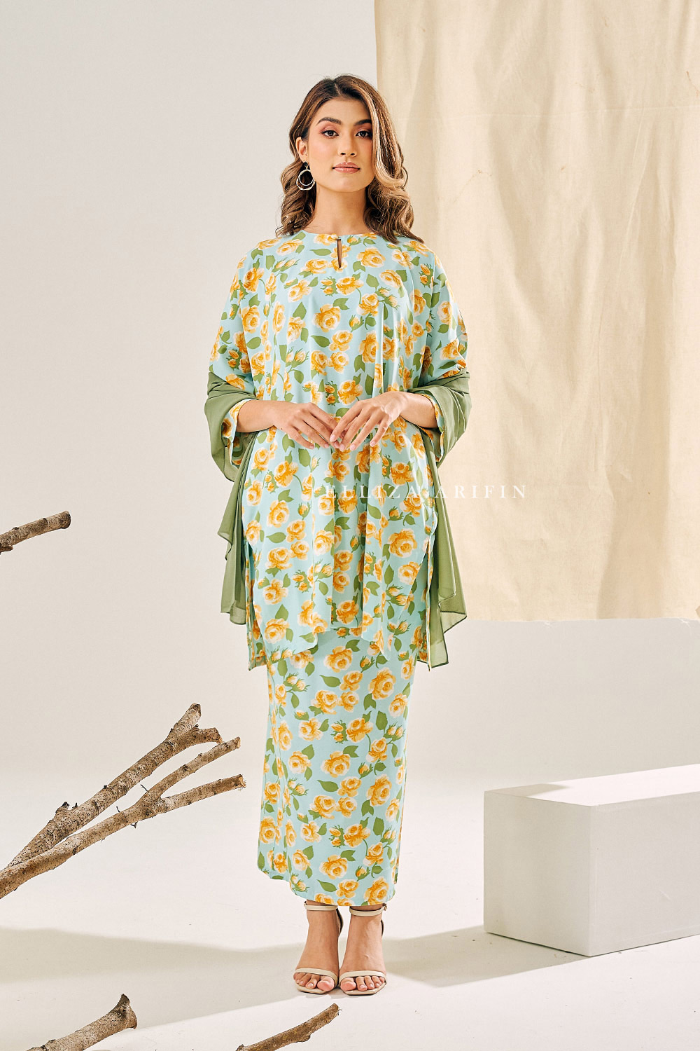 Endang Kurung In Petunia Mint